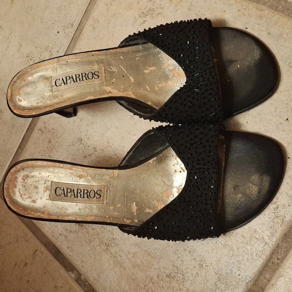 Black Caparros Heels
